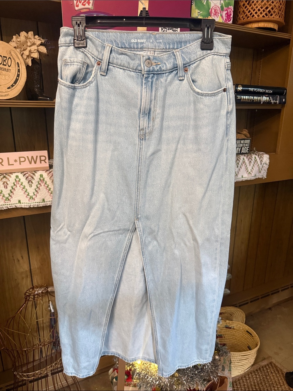 Old Navy Light Wash Straight-Leg Jeans